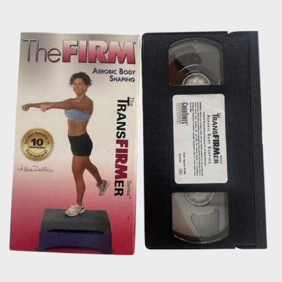 The Firm Transfirmer Aerobic Body Shaping VHS Cassette Tape Allie DelRio 55 Min - Picture 1 of 4